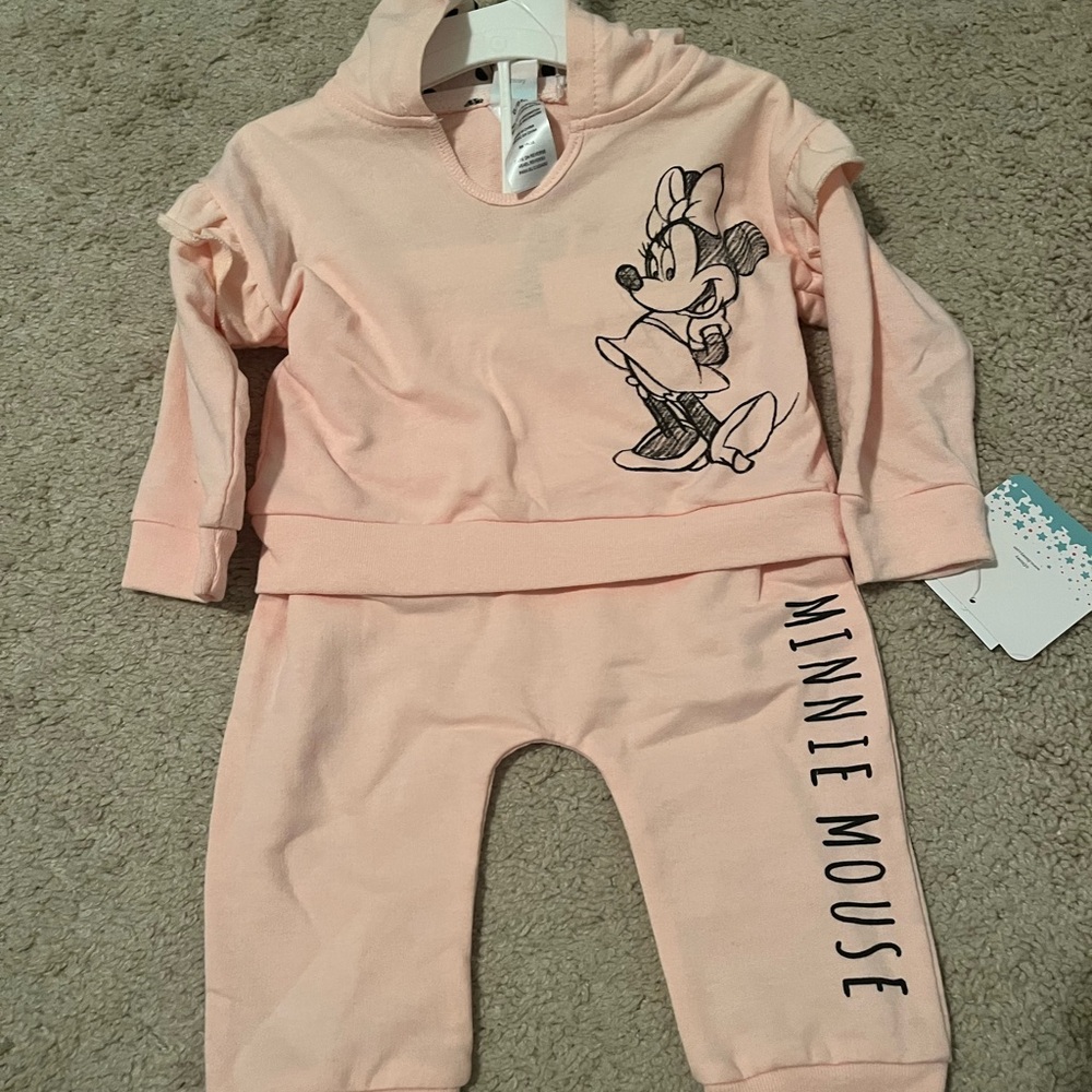 Disney Minnie Mouse Pink Kids Matching Set